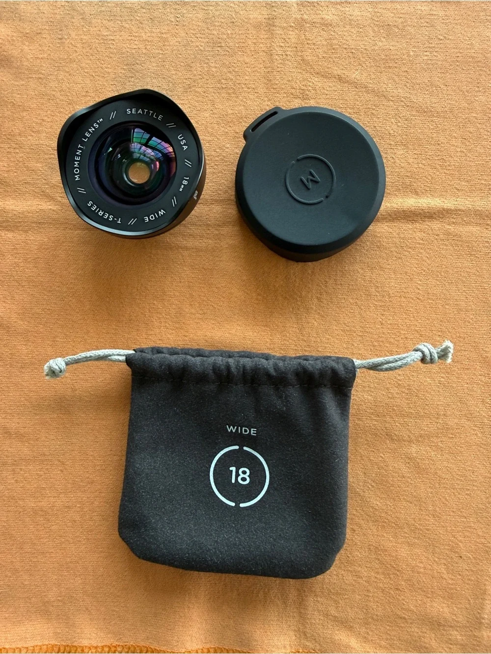 Moment Mobile T-Series 18mm Wide Angle lens